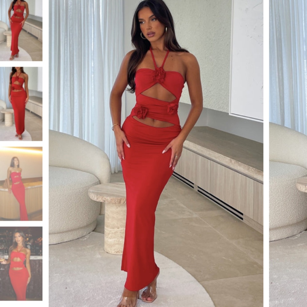 What A Girl Wants Maxi Dress Whitefox
